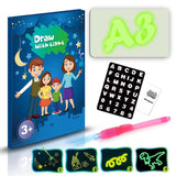 Tableau de dessin éducatif lumineux pour enfant