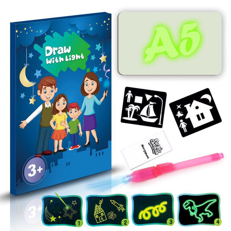 Tableau de dessin éducatif lumineux pour enfant