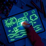 Tableau de dessin éducatif lumineux pour enfant