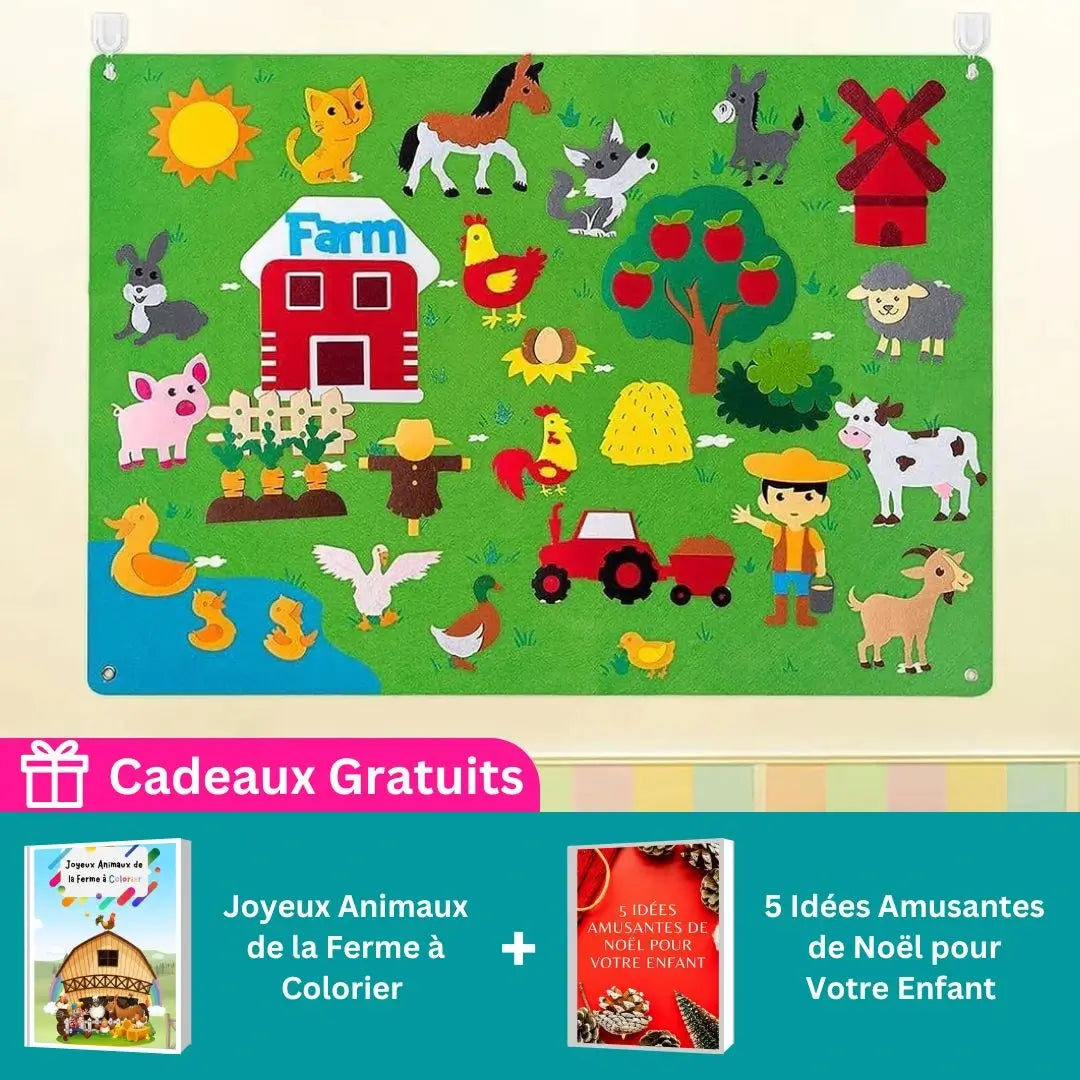 Farm Felt Board for Kids