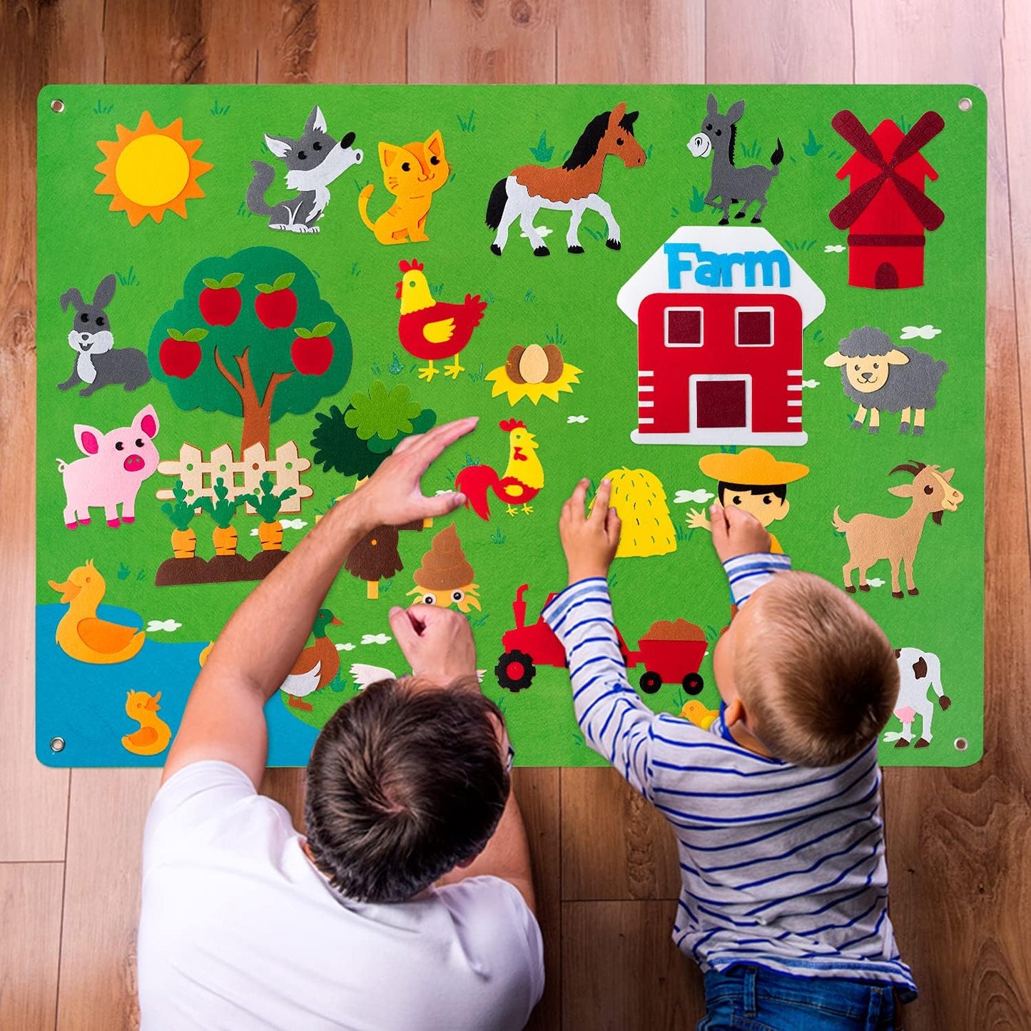 Farm Felt Board for Kids