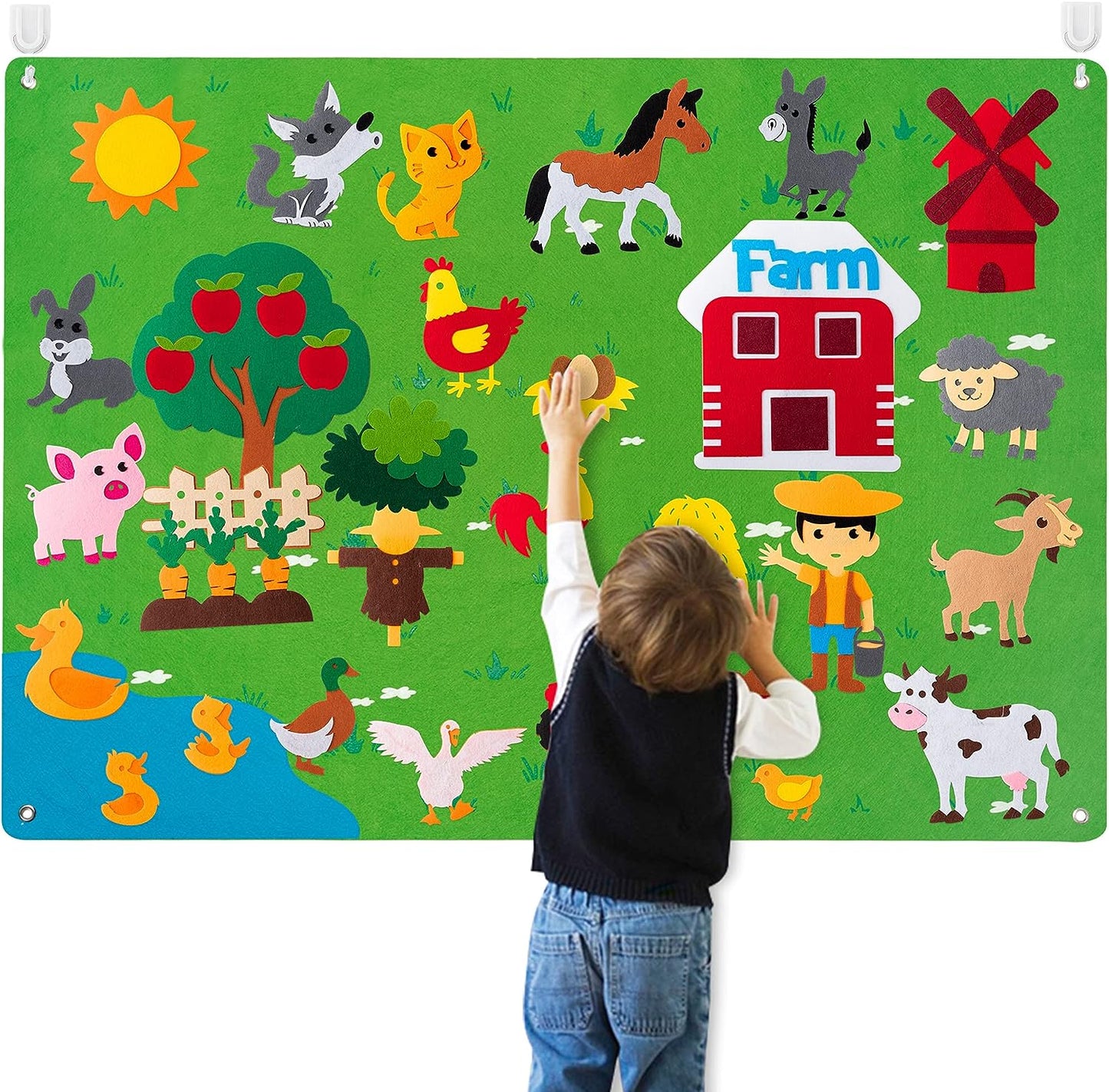 Farm Felt Board for Kids