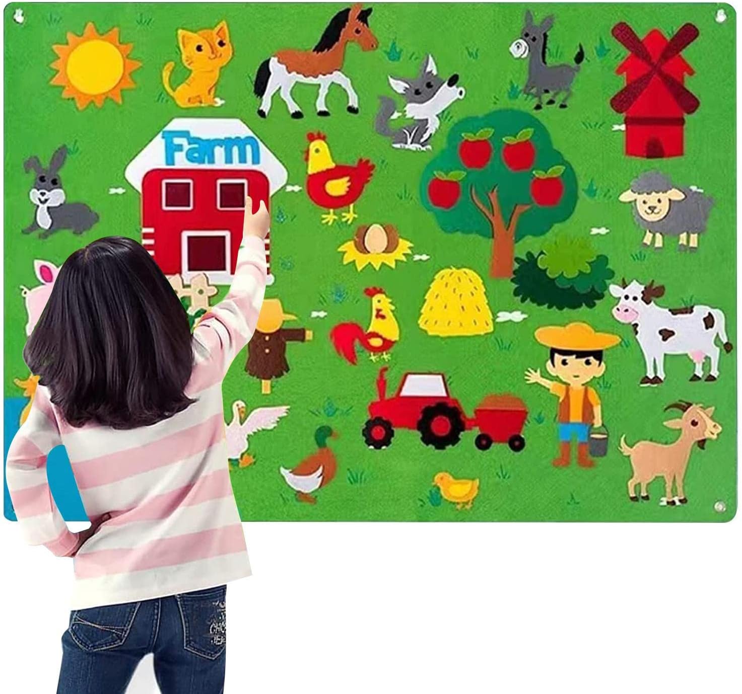 Farm Felt Board for Kids