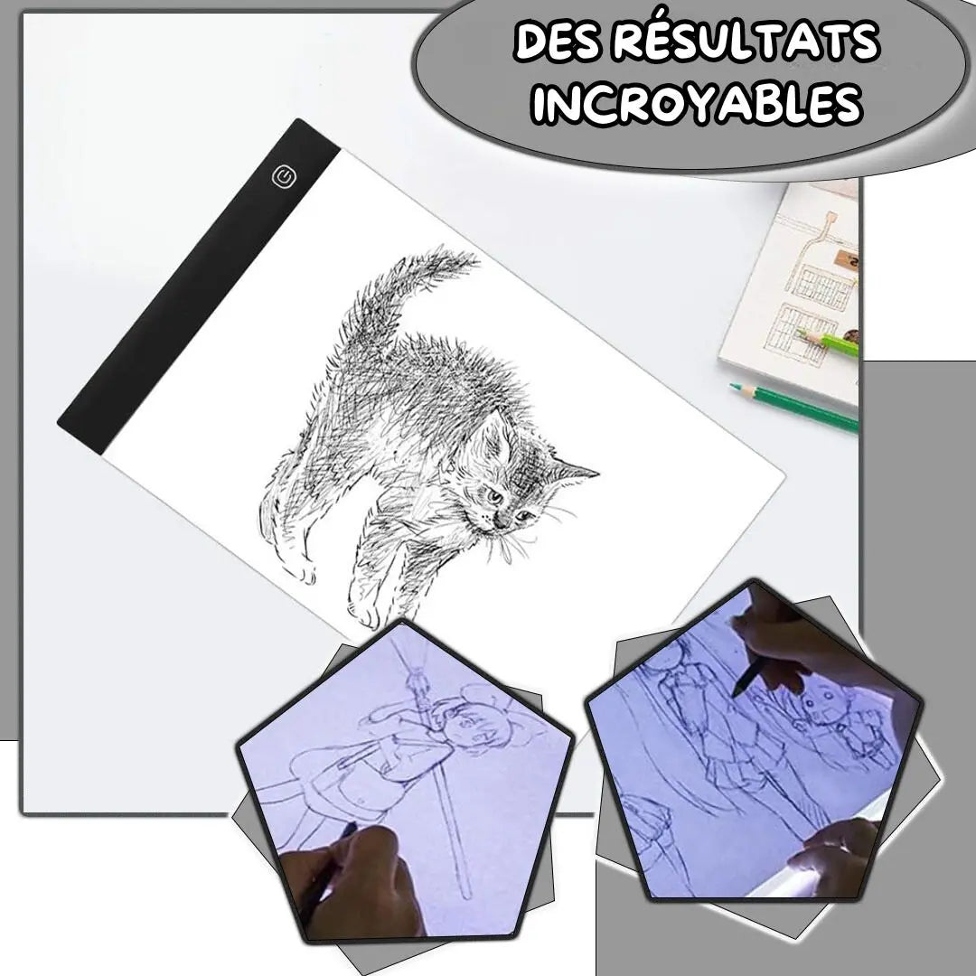 Light-Up Drawing Tablet - LumièreArtiste™