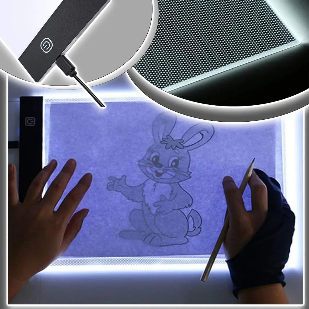 Light-Up Drawing Tablet - LumièreArtiste™