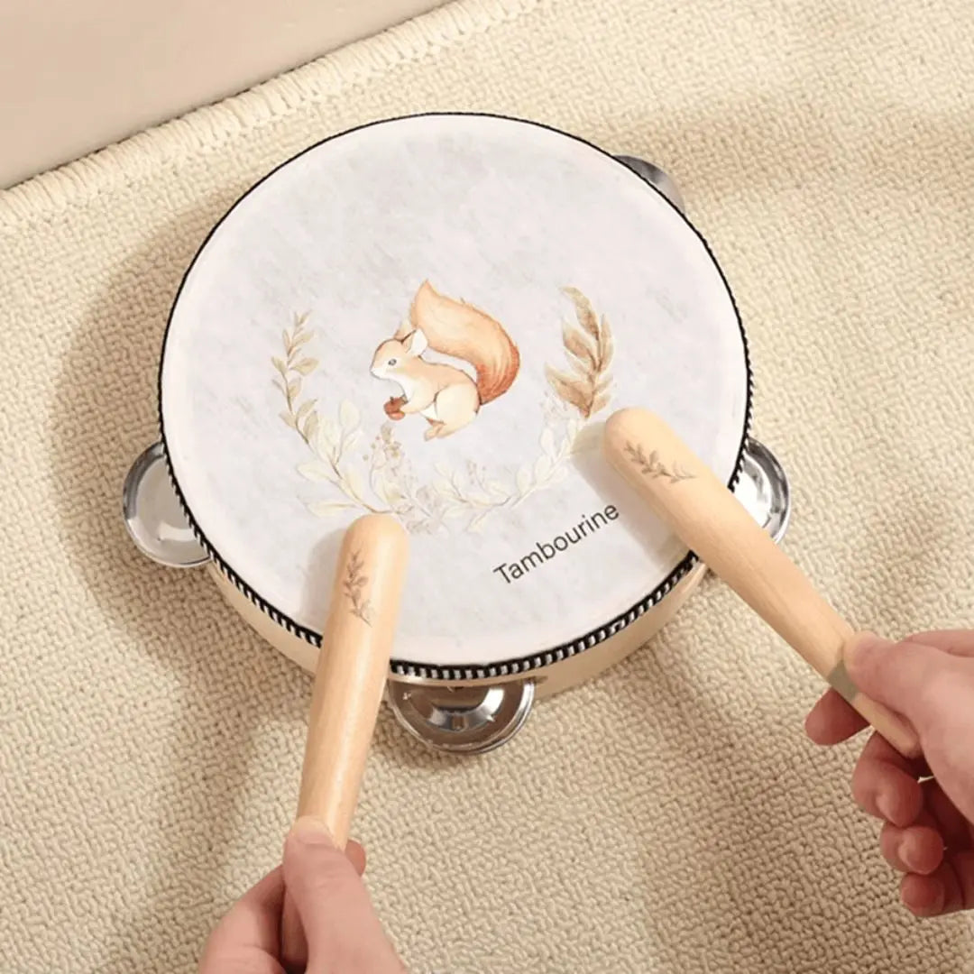 Illustrated children's tambourine – Tambo’Joy™
