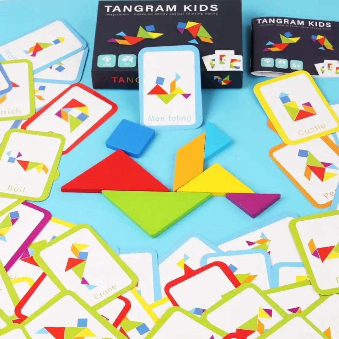 Wooden Montessori Tangram - Tangram Kids™