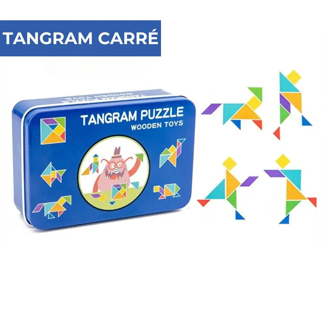 Tangram Montessori - Creative 3D Puzzle™