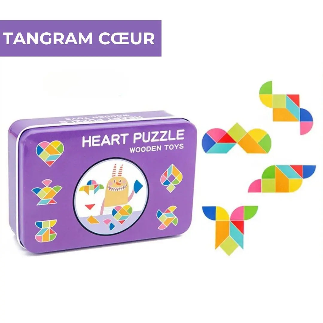 Tangram Montessori - Creative 3D Puzzle™