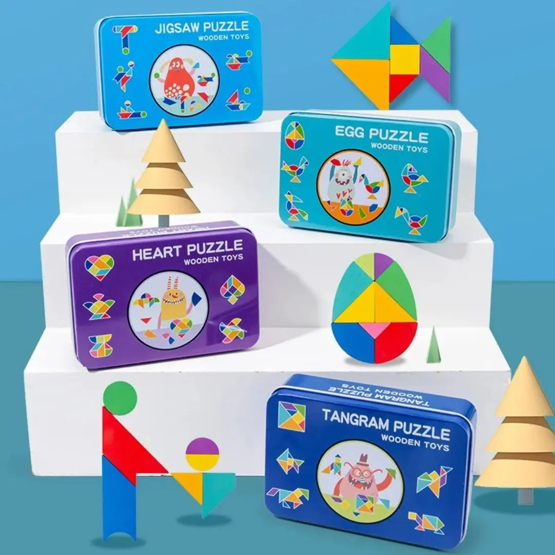 Tangram Montessori - Creative 3D Puzzle™