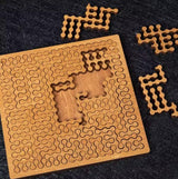 Casse Tête en bois : collection de Tangram défis