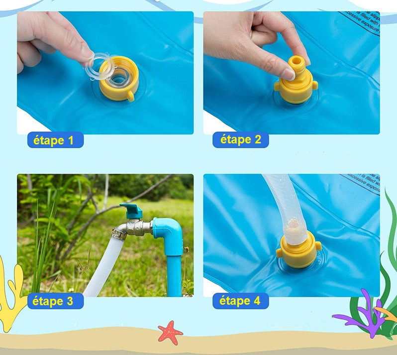 Tapis Jet d'Eau pour Enfants