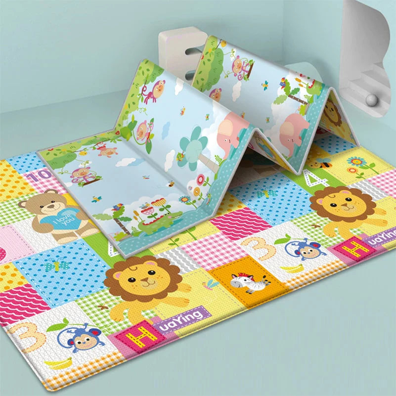 Tapis d'Éveil Montessori pour Bébé
