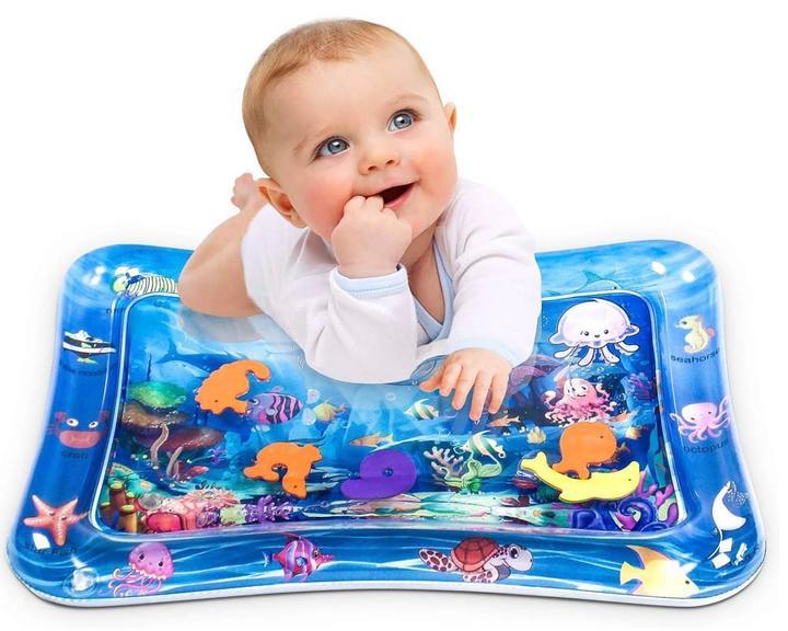 Tapis d'Éveil Sensoriel à Eau pour Bébé