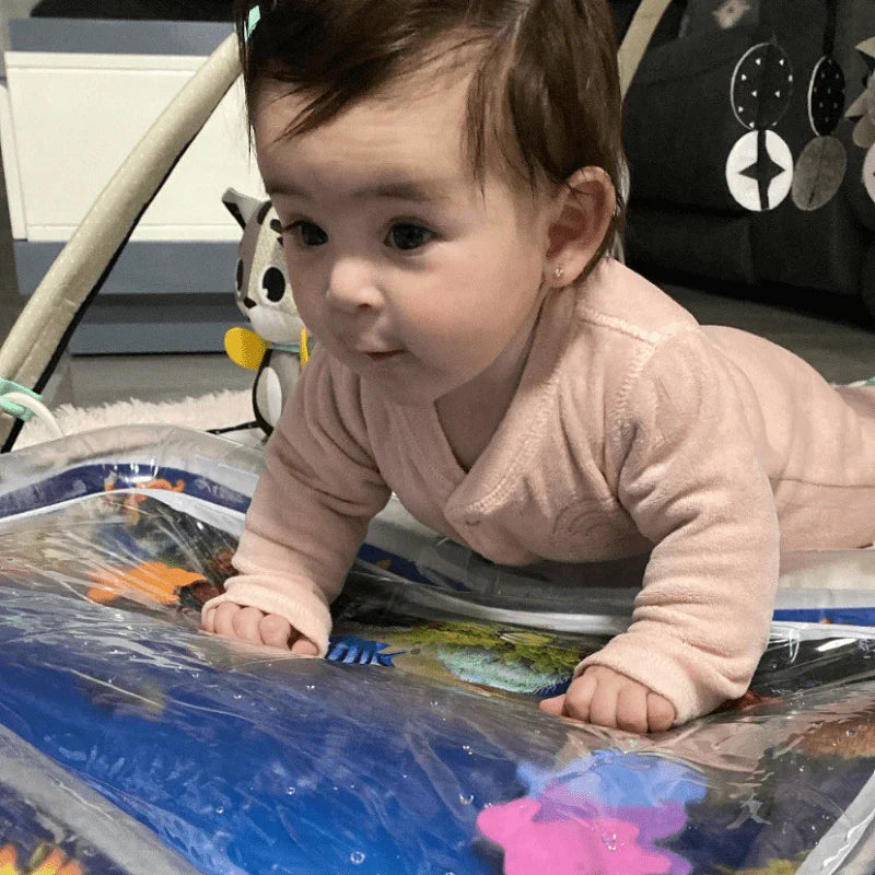 Tapis d'Éveil Sensoriel à Eau pour Bébé