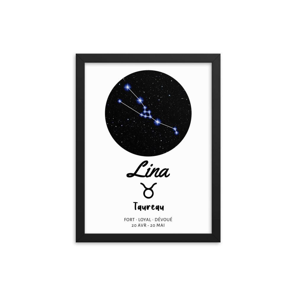 Tableau personnalisé Signe Astrologique