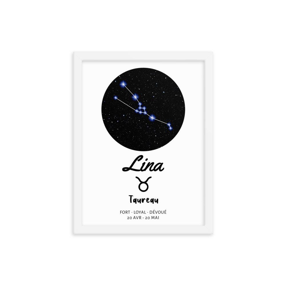 Tableau personnalisé Signe Astrologique