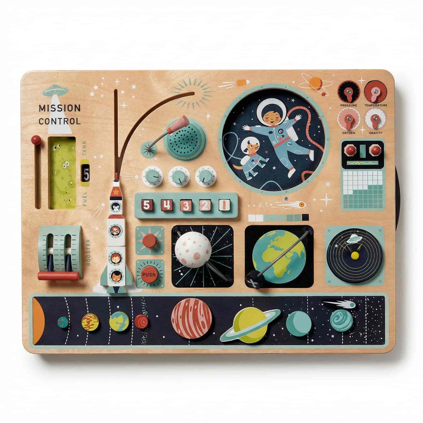Cosmos Explorer: Station Spatiale Montessori par Tender Leaf Toys