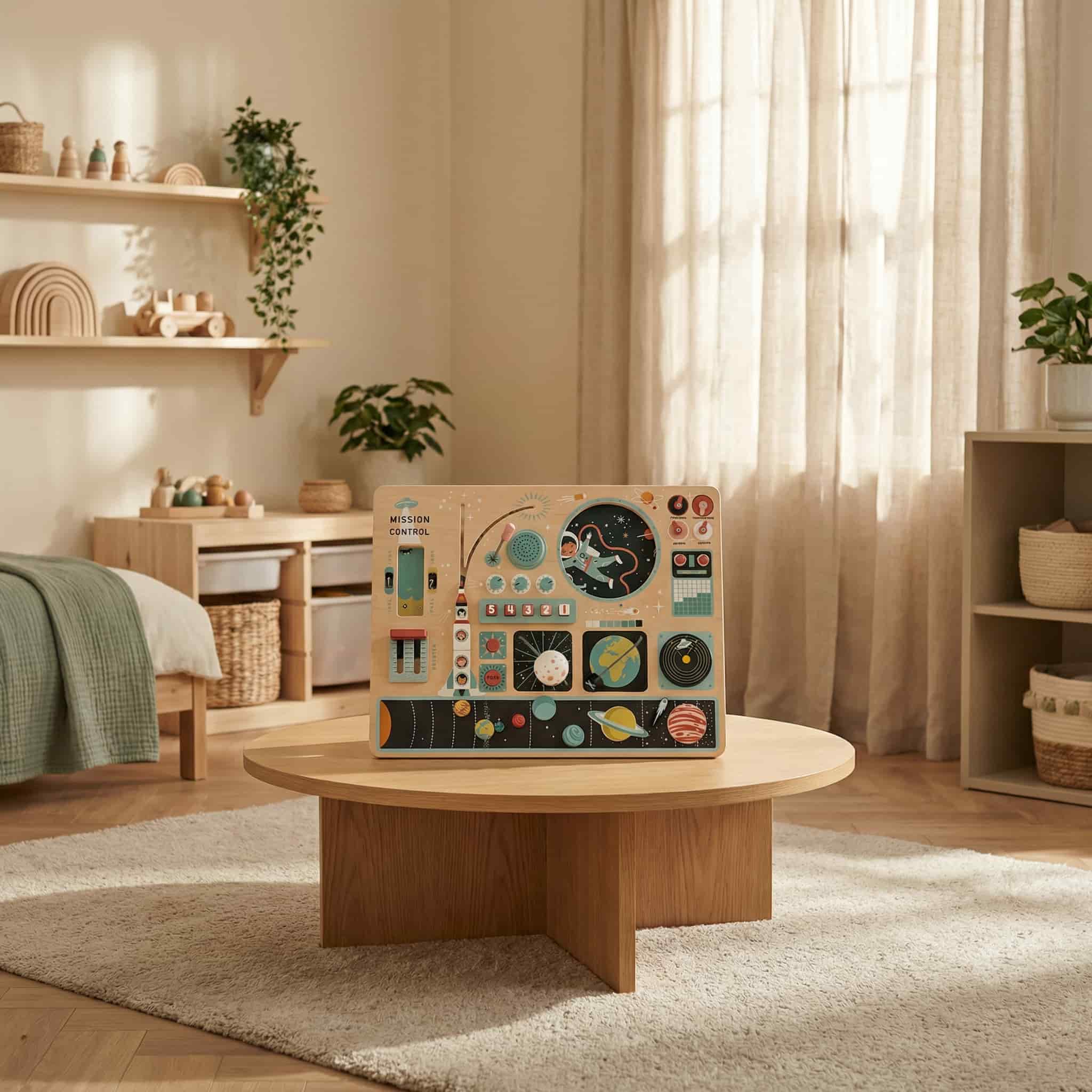 Cosmos Explorer: Station Spatiale Montessori par Tender Leaf Toys