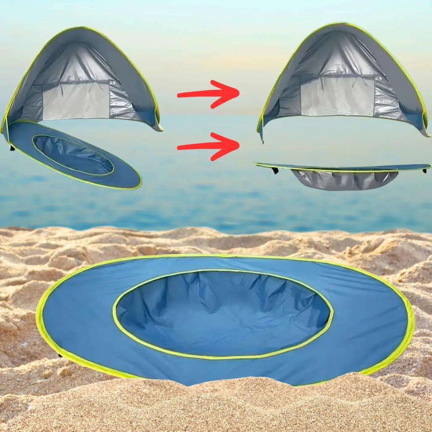 Foldable Beach Tent | SunGo