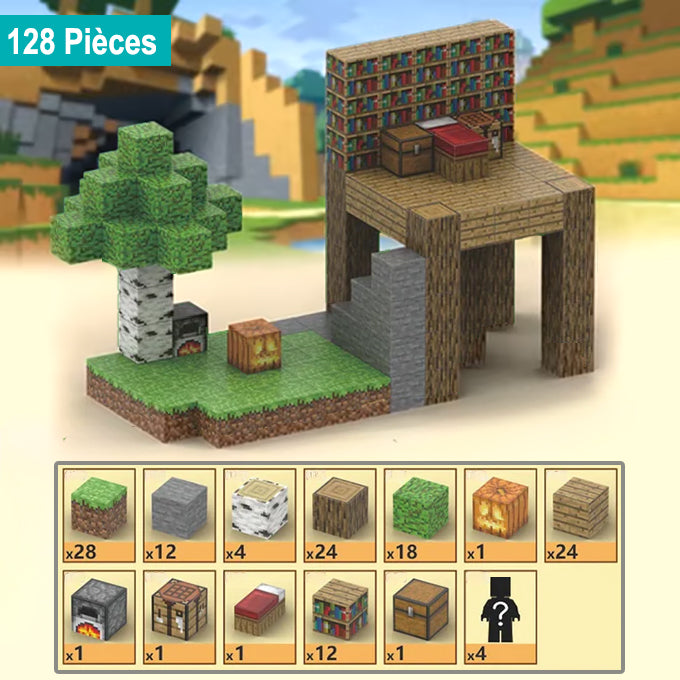 Gioco di costruzioni con blocchi magnetici | MagneCraft