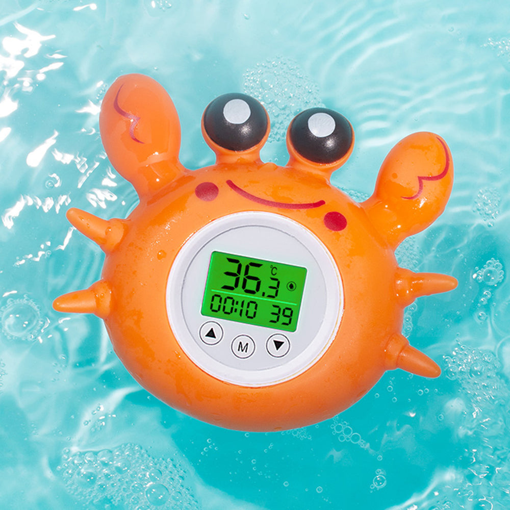 Crab-Shaped Baby Bath Thermometer