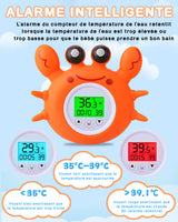 Crab-Shaped Baby Bath Thermometer