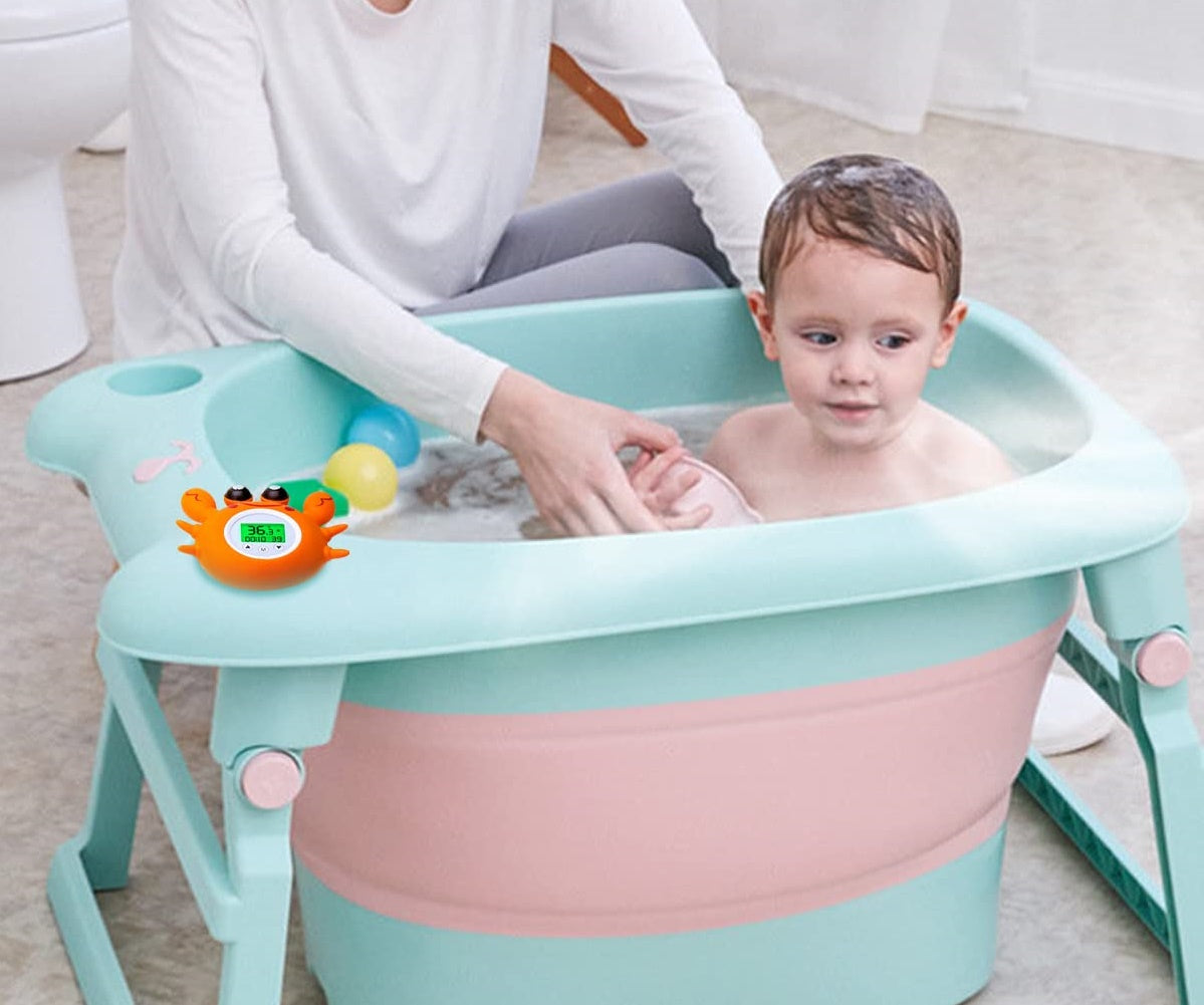 Crab-Shaped Baby Bath Thermometer