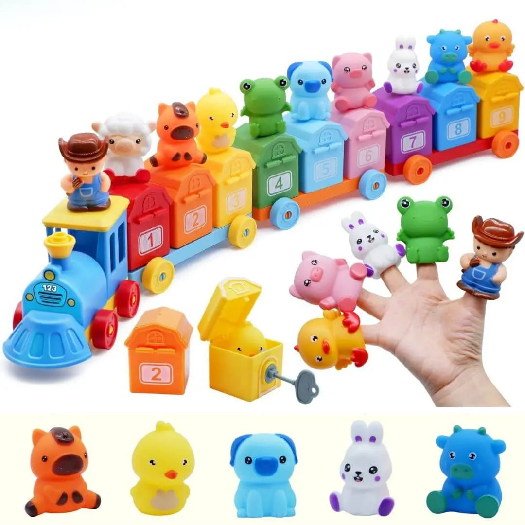 2-Year-Old Montessori Train Game: Match'n Roll™