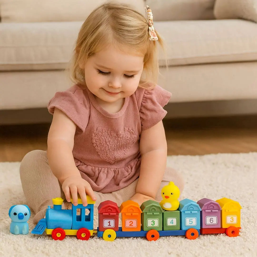 2-Year-Old Montessori Train Game: Match'n Roll™
