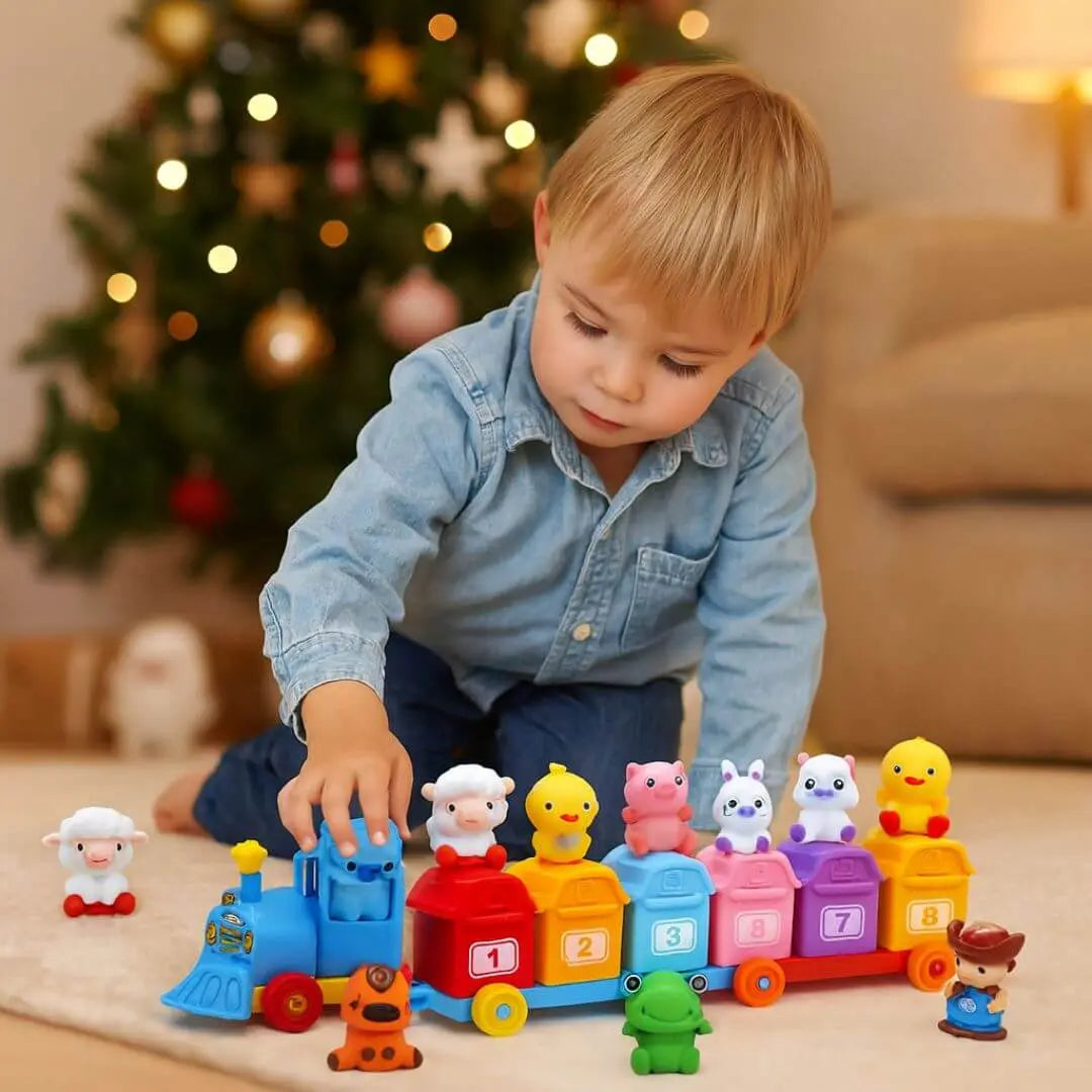 2-Year-Old Montessori Train Game: Match'n Roll™