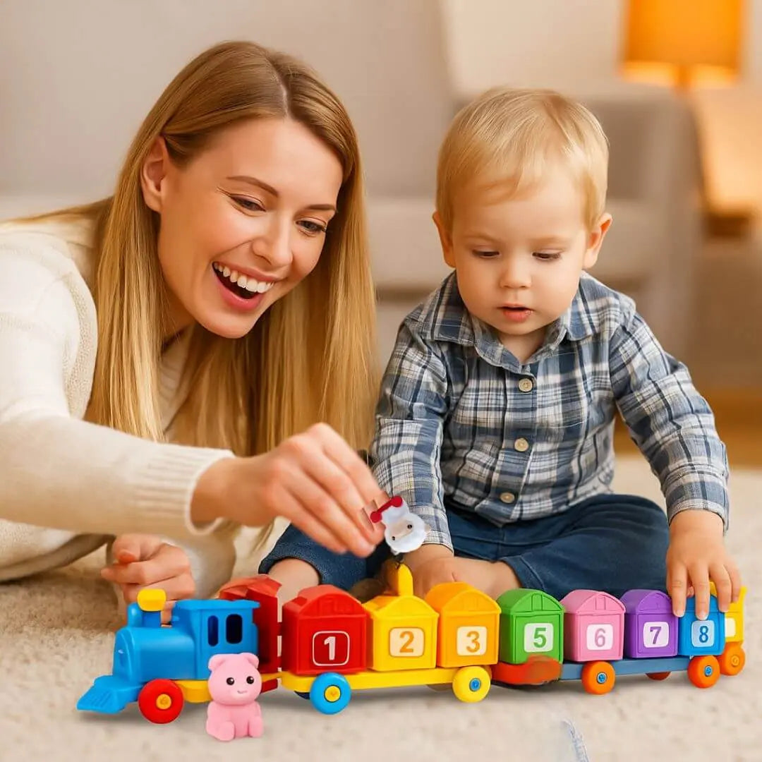 2-Year-Old Montessori Train Game: Match'n Roll™