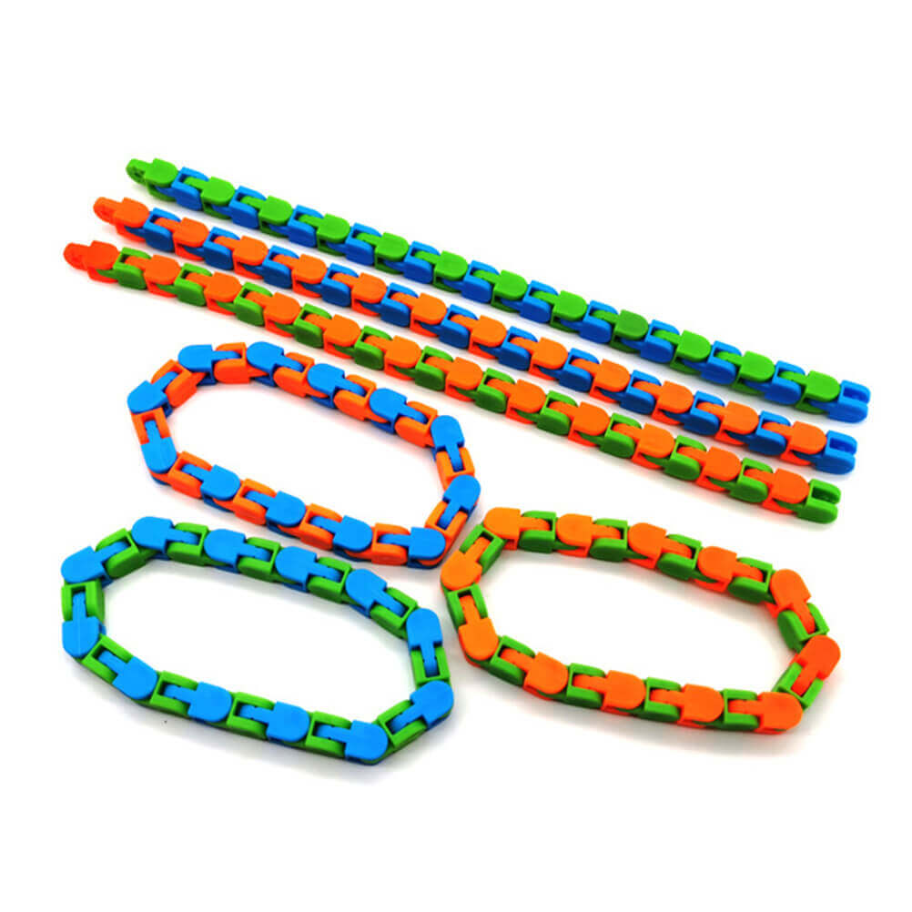 Chaîne Tranquil Twist™ Fidget Silencieuse (Outil Anti-Stress pour la Concentration)