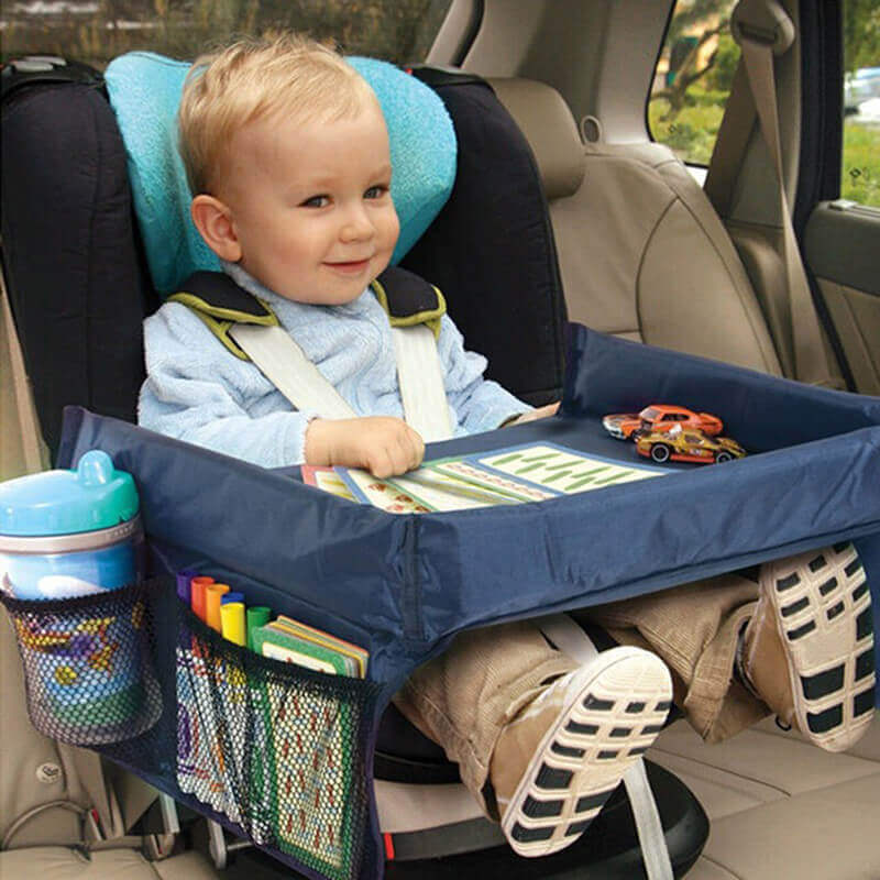 Vassoio da viaggio impermeabile TravelPal™ per seggiolino auto (scrivania portatile per bambini)