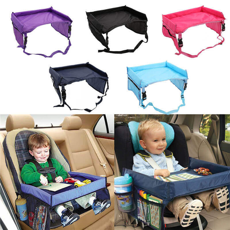 Vassoio da viaggio impermeabile TravelPal™ per seggiolino auto (scrivania portatile per bambini)