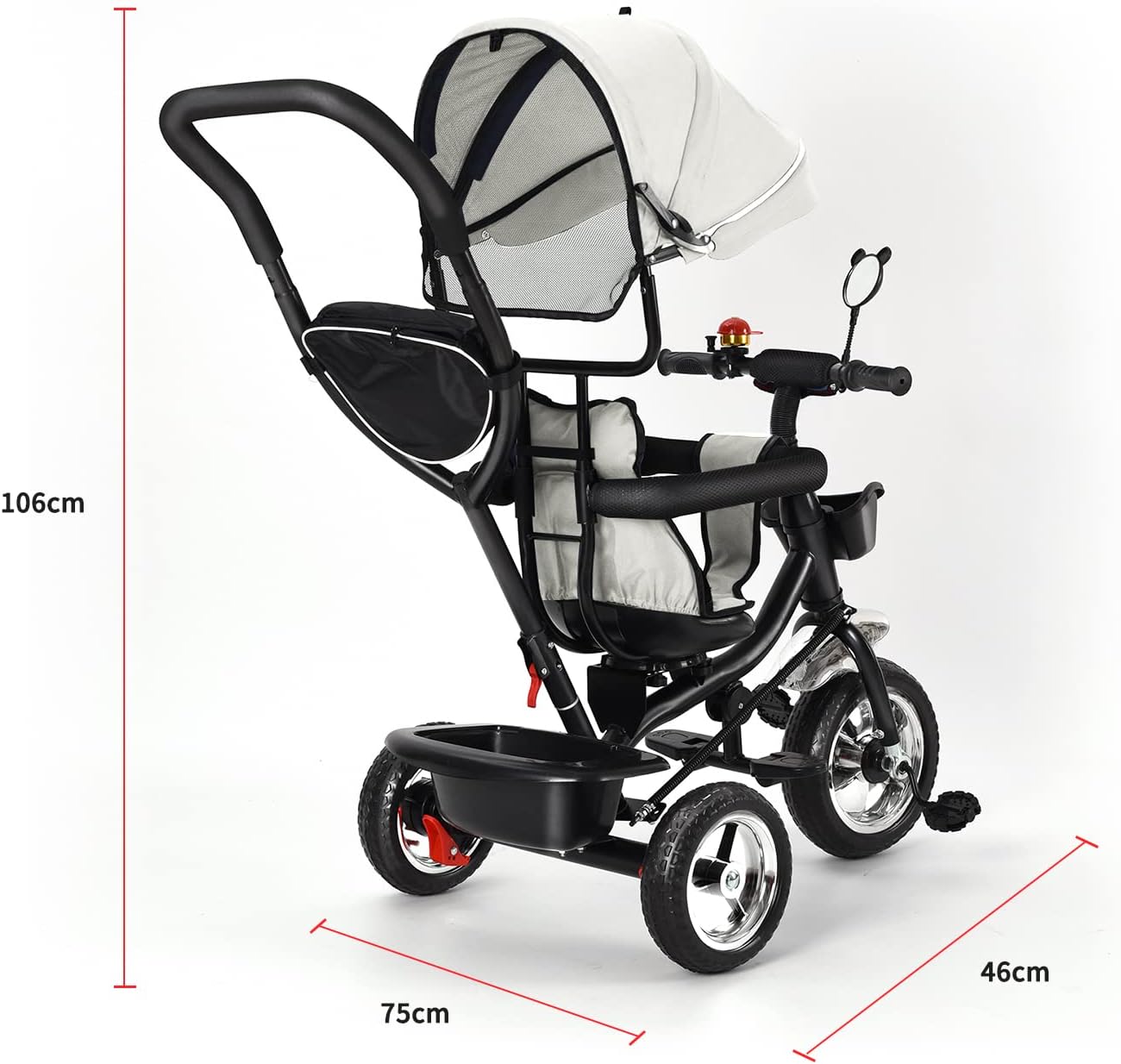 Evolutive Tricycle with Sunshade