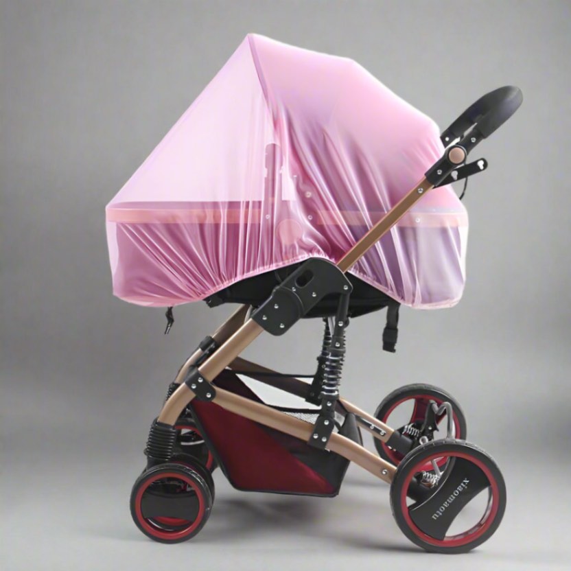 BugShield™ Filet Anti-Moustiques Universel pour Poussette (Couverture Complète)