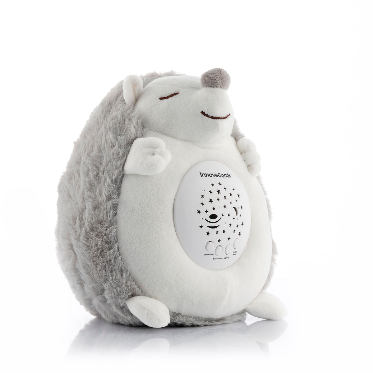 Riccio di peluche con rumore bianco e luce notturna Spikey InnovaGoods