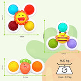 Suction Cup Spinner for Baby | 3-Pack Toy