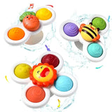 Suction Cup Spinner for Baby | 3-Pack Toy