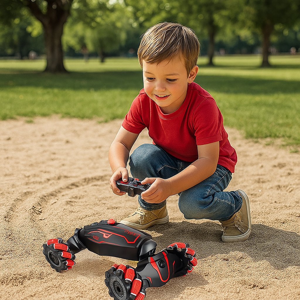 Musical and Luminous Remote Control Car – SoundFlash