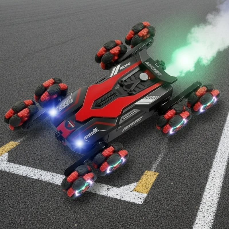 Swivel-Wheel Remote Control Car – FlexiRacer