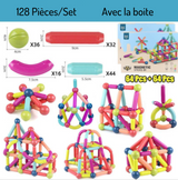 Jeu de bloc contruction magnétique Montessori - Magnetoy™