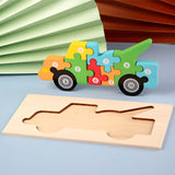 BleuSmart™ Puzzle Animal 3D in Legno (Apprendimento Cifre e Forme)