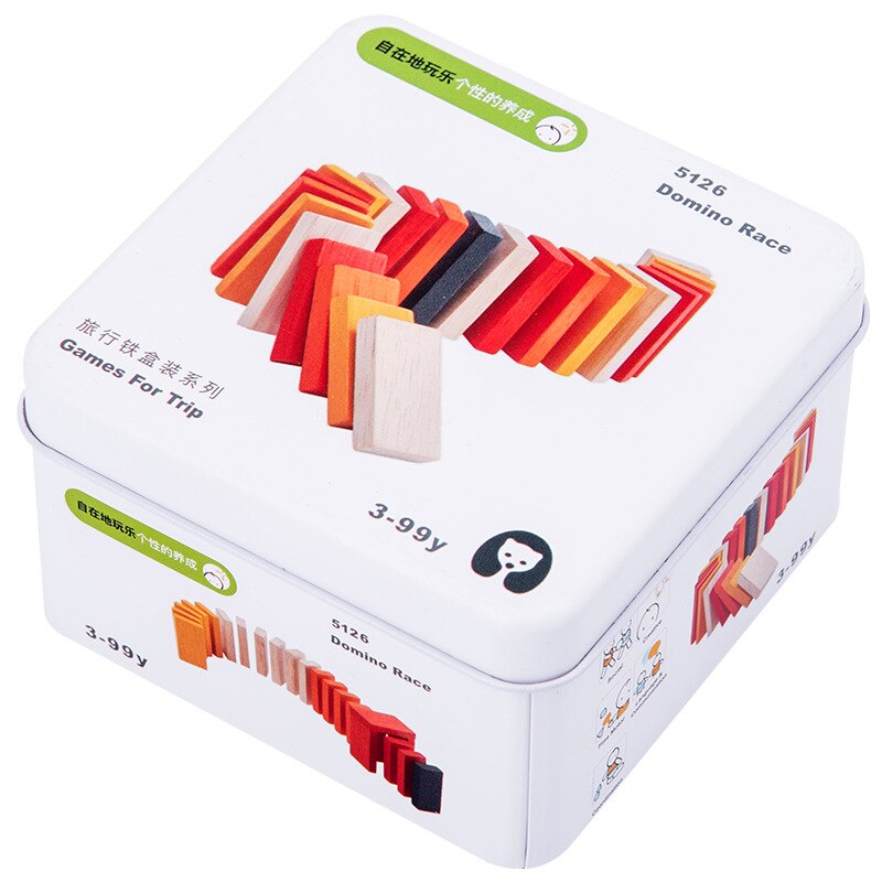 Montessori Travel Puzzle Box (6-in-1 Cognitive Blocks)
