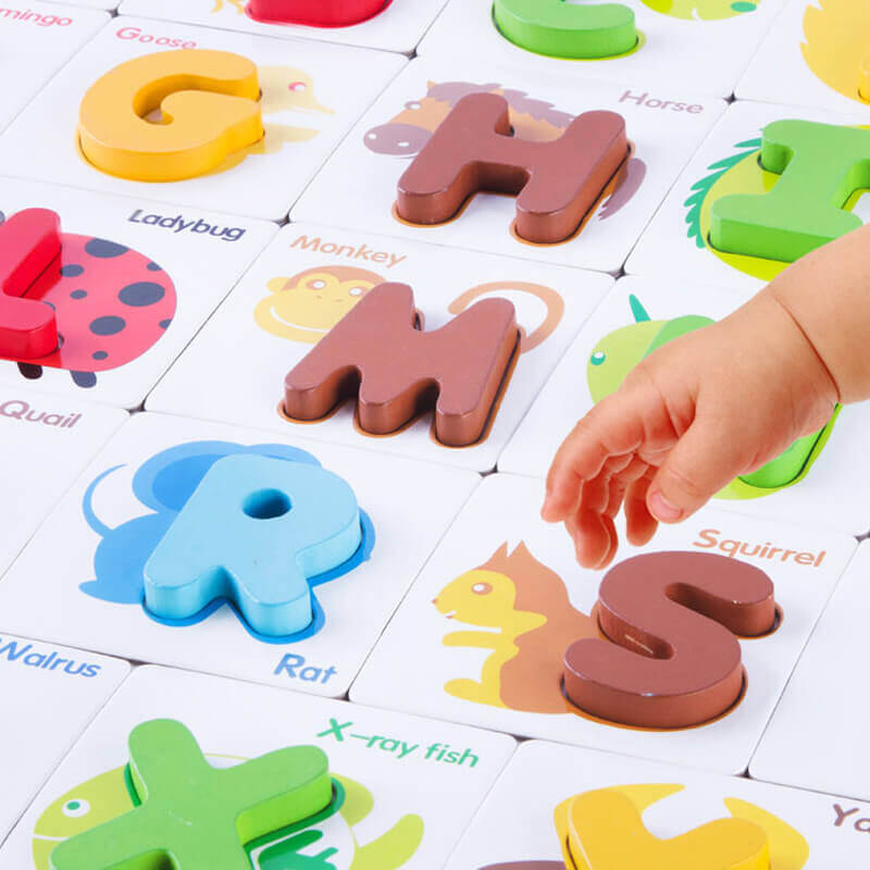 Ensemble de Puzzles en Bois Montessori Little Logic™ (Jouet d'Apprentissage Précoce)