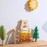 HappyBear™ 5-Note Wooden Xylophone for Babies