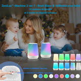 ZeniLux™ White Noise Machine & Night Light