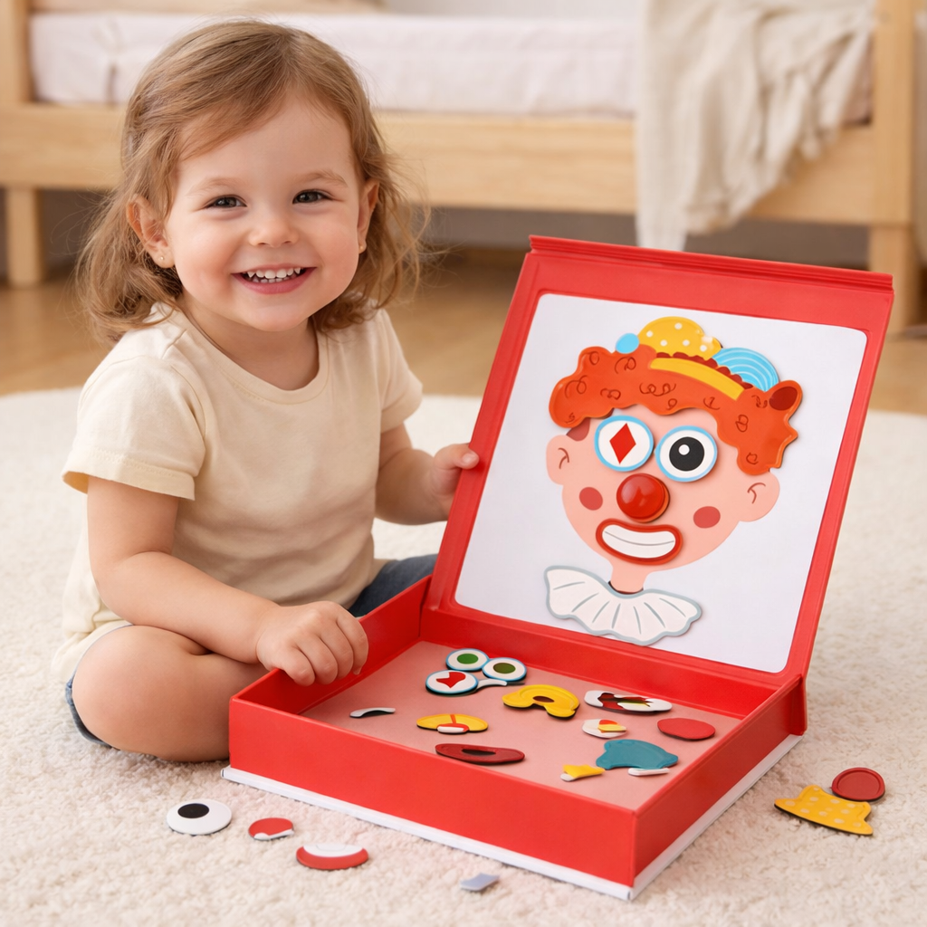 KIDS FACE – Montessori Magnetic Emotions Puzzle