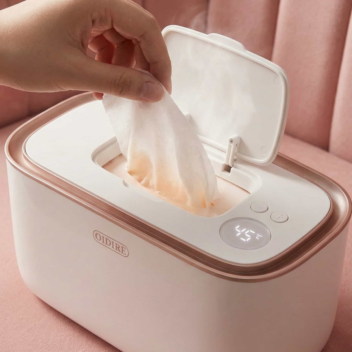 CozyCaress™ Smart Adjustable Wipe Warmer